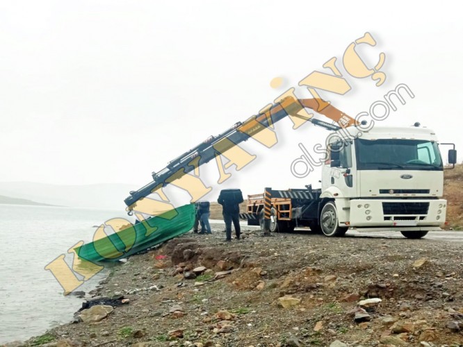 ACİL SATILIK 13 TON AKKAR TAM KATLANIR FORD KARGO ÜZERİNDE