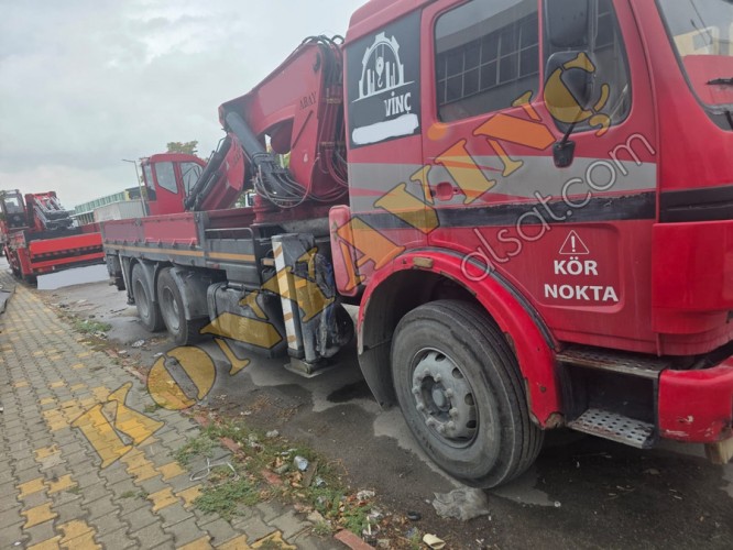 ACİL SATILIK 20 TON VİNÇ YANA KATLANIRIDR.