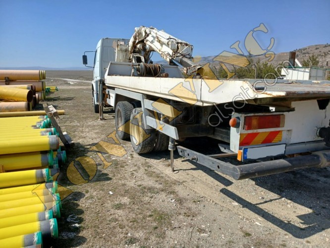 HİDRO ÖZ 13 TON VİNÇ KAYAR KASALI BMC PRO ÜZERİNDE