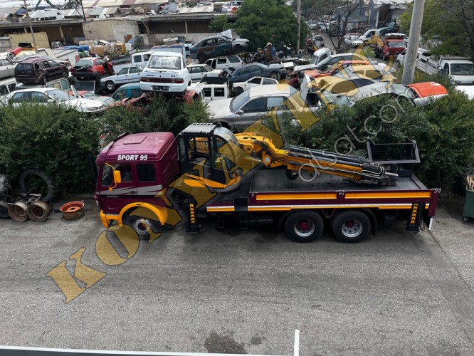 ACİL SATILIK 25 TON VİNÇ MERCEDES 2521 ÜZERİNDE