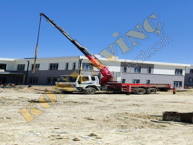 FMK 13 TON TEK KIRMA FORD KARGO ÜZERİNDE