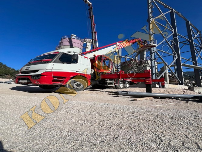 NOVA 36 METRE PLATFORM BMC PRO 522 ÜZERİNDE