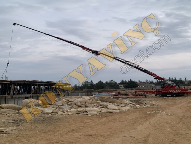 YANA KATLANIR HİDROKON 30 TON ÇİFT KIRMA BMC PRO ÜZERİNDE